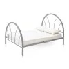 Delco Silver Metal Full Platform Bed by Furniture of America