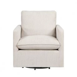 Regale Taupe Swivel Chair by Furniture of America -Furniture of America Sales Store taupe furniture of america accent chairs idf ac411lb 4f 1000