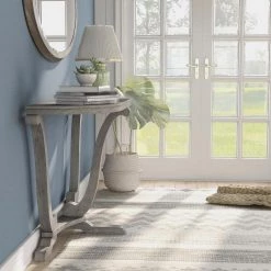 Dongola 47.95 in. Vintage Gray Oak Half Moon Wood Console Table by Furniture of America 18 Dongola 47.95 in. Vintage Gray Oak Half Moon Wood Console Table by Furniture of America -Furniture of America Sales Store vintage gray oak furniture of america console tables ynj 2092c35 st 77 1000