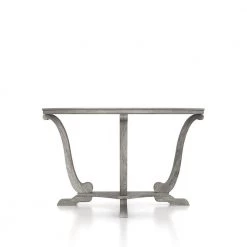 Dongola 47.95 in. Vintage Gray Oak Half Moon Wood Console Table by Furniture of America 19 Dongola 47.95 in. Vintage Gray Oak Half Moon Wood Console Table by Furniture of America -Furniture of America Sales Store vintage gray oak furniture of america console tables ynj 2092c35 st c3 1000