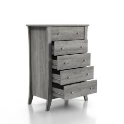 Amberdahl 5-Drawer Vintage Gray Oak Dresser (43.5 in. H X 31.65 in. W X 17.28 in. D) by Furniture of America 19 Amberdahl 5-Drawer Vintage Gray Oak Dresser (43.5 in. H X 31.65 in. W X 17.28 in. D) by Furniture of America -Furniture of America Sales Store vintage gray oak furniture of america dressers ynj 2062c35 1f 1000