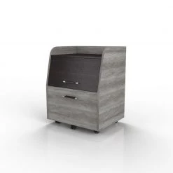 Synergen Vintage Gray Oak File Cabinet with 1 Drawer by Furniture of America