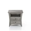 Cloveryl 3-Drawer Vintage Gray Oak Nightstand (24.33 in. H X 23.62 in. W X 16.08 in. D) by Furniture of America