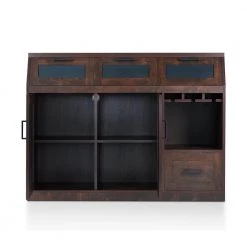 Noguchi Vintage Walnut Buffet with 4-Drawer by Furniture of America 12 Noguchi Vintage Walnut Buffet with 4-Drawer by Furniture of America -Furniture of America Sales Store vintage walnut furniture of america sideboards buffet tables hfw 1675c6 4f 1000