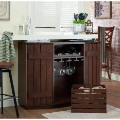 Neomir Vintage Walnut Buffet with Removable Crate by Furniture of America 10 Neomir Vintage Walnut Buffet with Removable Crate by Furniture of America -Furniture of America Sales Store vintage walnut furniture of america sideboards buffet tables ynj 1572c6 1f 1000