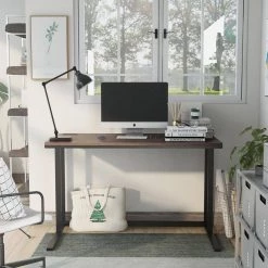 Pilmco 47 in. Rectangular Walnut and Black Coating Writing Desk by Furniture of America 14 Pilmco 47 in. Rectangular Walnut and Black Coating Writing Desk by Furniture of America -Furniture of America Sales Store walnut and black coating furniture of america writing desks idf dk917 4f 1000