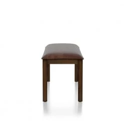 Ederie Walnut and Brown Dining Bench by Furniture of America -Furniture of America Sales Store walnut and brown furniture of america dining benches idf 3490bn 4f 1000