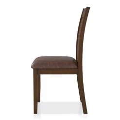 Ederie Brown Side Chair (Set of 2) by Furniture of America 9 Ederie Brown Side Chair (Set of 2) by Furniture of America -Furniture of America Sales Store walnut and brown furniture of america dining chairs idf 3490sc 4f 1000