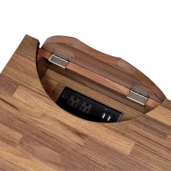 59 in. Rectangular Sand Black 3 Drawer Writing Desk with Solid Wood Material by Furniture of America -Furniture of America Sales Store walnut and sand black furniture of america writing desks idf dk807 77 1000