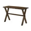Coupla 48 in. Walnut Standard Rectangle Wood Console Table by Furniture of America