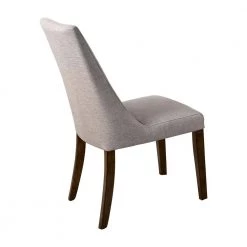 Justeen Gray Upholstered Dining Chairs (set of 2) by Furniture of America -Furniture of America Sales Store walnut furniture of america dining chairs idf 3114sc 4f 1000