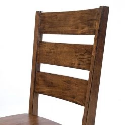 Jackson Walnut Wood Ladder Side Chairs (Set of 2) by Furniture of America 12 Jackson Walnut Wood Ladder Side Chairs (Set of 2) by Furniture of America -Furniture of America Sales Store walnut furniture of america dining chairs idf 3604sc 1f 1000