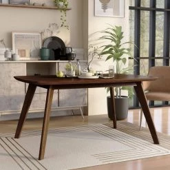 Cirez Walnut Dining Table by Furniture of America 11 Cirez Walnut Dining Table by Furniture of America -Furniture of America Sales Store walnut furniture of america kitchen dining tables idf 3139t 31 1000