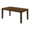 Ederie 65 in. Rectangle Walnut Wood Top Dining Table Seats Up To 6 by Furniture of America