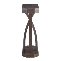 Cinque 44 in. Walnut Oak Standard Specialty Particle Board Console Table by Furniture of America -Furniture of America Sales Store walnut oak furniture of america console tables idi 192446 4f 1000