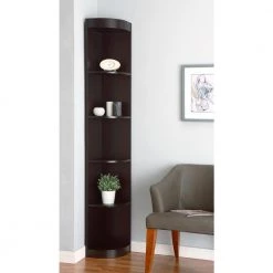 Chios 77 in. Warm Espresso 5-Shelf Standard Corner Bookcase by Furniture of America 9 Chios 77 in. Warm Espresso 5-Shelf Standard Corner Bookcase by Furniture of America -Furniture of America Sales Store warm espresso furniture of america bookcases bookshelves id 10370c 1f 1000