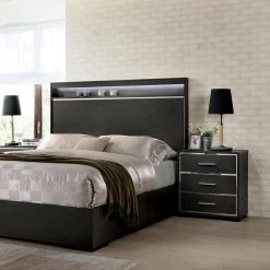 Magda 3-Drawer Warm Gray Nightstand by Furniture of America -Furniture of America Sales Store warm gray furniture of america nightstands idf 7589n 31 1000