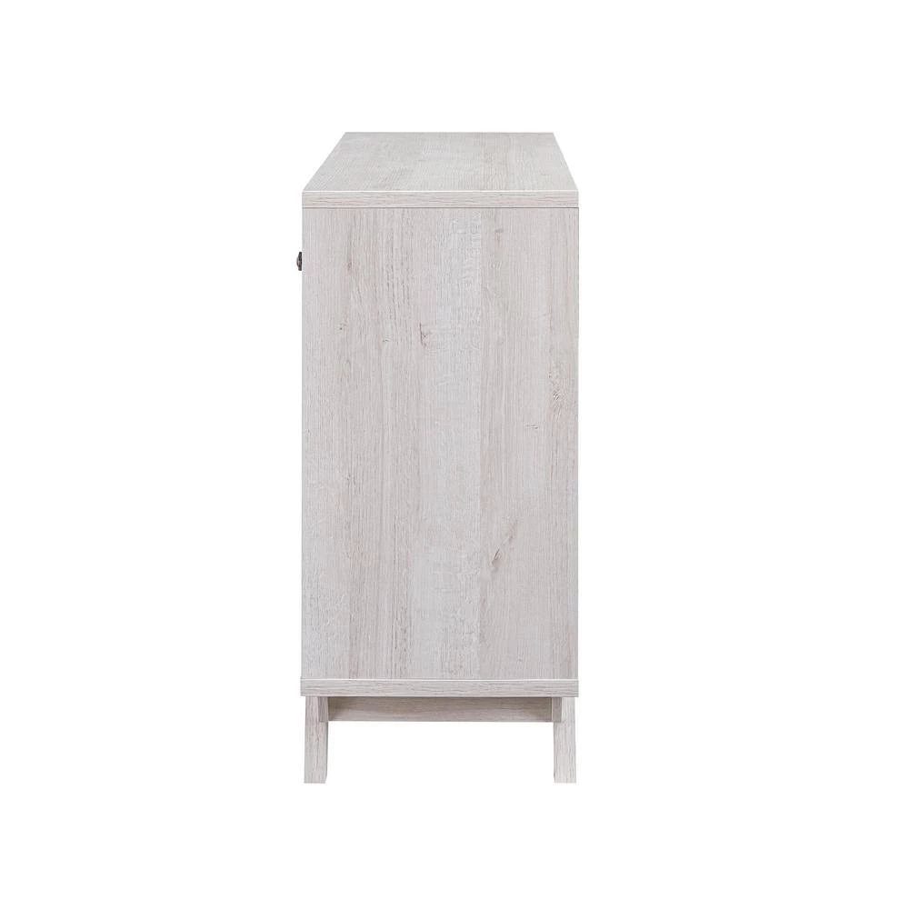 Matilda Weathered Oak and Gray Buffet Server with Drawers by Furniture of America 2 Matilda Weathered Oak and Gray Buffet Server with Drawers by Furniture of America - Image 2