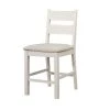 Goss White Counter Height Dining Chair (Set of 2) by Furniture of America