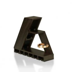 Airlie 4-Bottle Wenge Wall Wine Rack by Furniture of America -Furniture of America Sales Store wenge furniture of america bar cabinets ynj 1977c24 4f 1000