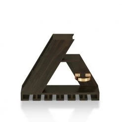 Airlie 4-Bottle Wenge Wall Wine Rack by Furniture of America