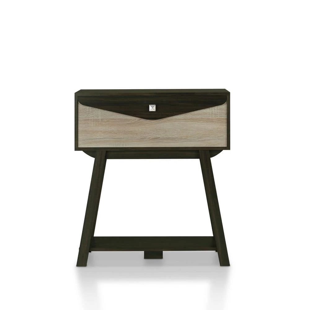 Blethenston 31.5 in. Wenge Rectangle Wood Console Table with 1-Shelf by Furniture of America 1 Blethenston 31.5 in. Wenge Rectangle Wood Console Table with 1-Shelf by Furniture of America