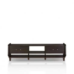 Penelope 71 in. Wenge Wood TV Stand with 2-Drawer Fits TVs Up to 80 in. with Cable Management by Furniture of America