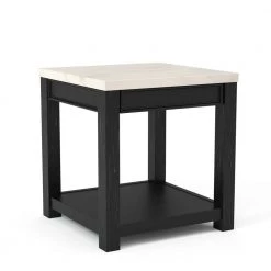 Dashneil White and Antique Black End Table by Furniture of America 12 Dashneil White and Antique Black End Table by Furniture of America -Furniture of America Sales Store white and antique black furniture of america end side tables idf 4337e 4f 1000