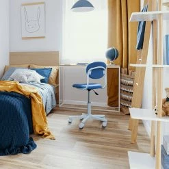 Rowan White and Blue Ergonomic Youth Computer Chair by Furniture of America 13 Rowan White and Blue Ergonomic Youth Computer Chair by Furniture of America -Furniture of America Sales Store white and blue furniture of america kids chairs idf 603919 31 1000