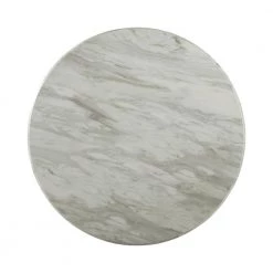 Ives 3-Piece 38 in. White/Brushed Warm Gray Medium Round Marble Coffee Table Set by Furniture of America 12 Ives 3-Piece 38 in. White/Brushed Warm Gray Medium Round Marble Coffee Table Set by Furniture of America -Furniture of America Sales Store white and brushed warm gray furniture of america coffee tables idf 4353 3pk fa 1000