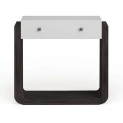 Milanne 37.5 in. Rectangle Wood Console Table with 1-Shelf by Furniture of America