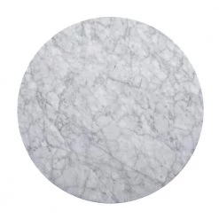 Tatine 42 in. Round White and Gray Faux Marble Top Dining Table by Furniture of America -Furniture of America Sales Store white and gray furniture of america kitchen dining tables idf 3546gy rt 44 1000