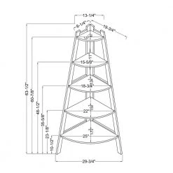 Blaisia 63.25 in. White Wood 5-Shelf Accent Corner Bookcase by Furniture of America 8 Blaisia 63.25 in. White Wood 5-Shelf Accent Corner Bookcase by Furniture of America -Furniture of America Sales Store white furniture of america bookcases bookshelves idf ac6214wh 76 1000