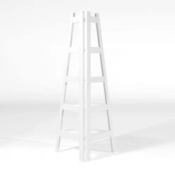 Blaisia 63.25 in. White Wood 5-Shelf Accent Corner Bookcase by Furniture of America 7 Blaisia 63.25 in. White Wood 5-Shelf Accent Corner Bookcase by Furniture of America -Furniture of America Sales Store white furniture of america bookcases bookshelves idf ac6214wh c3 1000