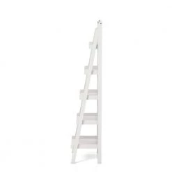 Nicole 70.87 in. White Wood 5-shelf Ladder Bookcase with Open Back by Furniture of America 11 Nicole 70.87 in. White Wood 5-shelf Ladder Bookcase with Open Back by Furniture of America -Furniture of America Sales Store white furniture of america bookcases bookshelves idf ac808wh 44 1000
