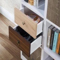 Calenan 61.5 in. White Faux Wood 11-shelf Cube Bookcase with Doors by Furniture of America 15 Calenan 61.5 in. White Faux Wood 11-shelf Cube Bookcase with Doors by Furniture of America -Furniture of America Sales Store white furniture of america bookcases bookshelves idi 151339 fa 1000