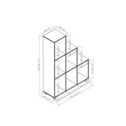 Double Island 34.25 in. White 9-Shelf Standard Bookcase with Caster Wheels by Furniture of America 12 Double Island 34.25 in. White 9-Shelf Standard Bookcase with Caster Wheels by Furniture of America -Furniture of America Sales Store white furniture of america bookcases bookshelves idi 172217 76 1000