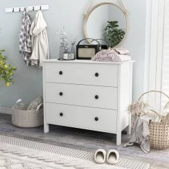 London 3-Drawer White Chest of Drawers 29 in. H x 34 in. W x 21 in. D by Furniture of America 21 London 3-Drawer White Chest of Drawers 29 in. H x 34 in. W x 21 in. D by Furniture of America -Furniture of America Sales Store white furniture of america chest of drawers fgi 18604c2 s 31 1000