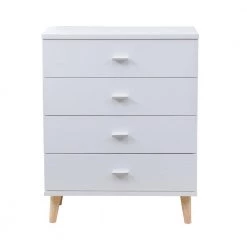 Cordero III 4-Drawer White Chest of Drawers (39.25 in. H x 31.25 in. W x 15.5 in. D) by Furniture of America 11 Cordero III 4-Drawer White Chest of Drawers (39.25 in. H x 31.25 in. W x 15.5 in. D) by Furniture of America -Furniture of America Sales Store white furniture of america chest of drawers idi y1906a 4f 1000