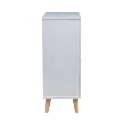 Cordero 4-Drawer White Chest of Drawers (39.25 in. H x 31.25 in. W x 15 in. D) by Furniture of America -Furniture of America Sales Store white furniture of america chest of drawers idi y1906c 1f 1000