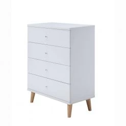 Cordero 4-Drawer White Chest of Drawers (39.25 in. H x 31.25 in. W x 15 in. D) by Furniture of America -Furniture of America Sales Store white furniture of america chest of drawers idi y1906c 4f 1000
