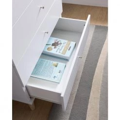 Cordero 4-Drawer White Chest of Drawers (39.25 in. H x 31.25 in. W x 15 in. D) by Furniture of America -Furniture of America Sales Store white furniture of america chest of drawers idi y1906c 77 1000