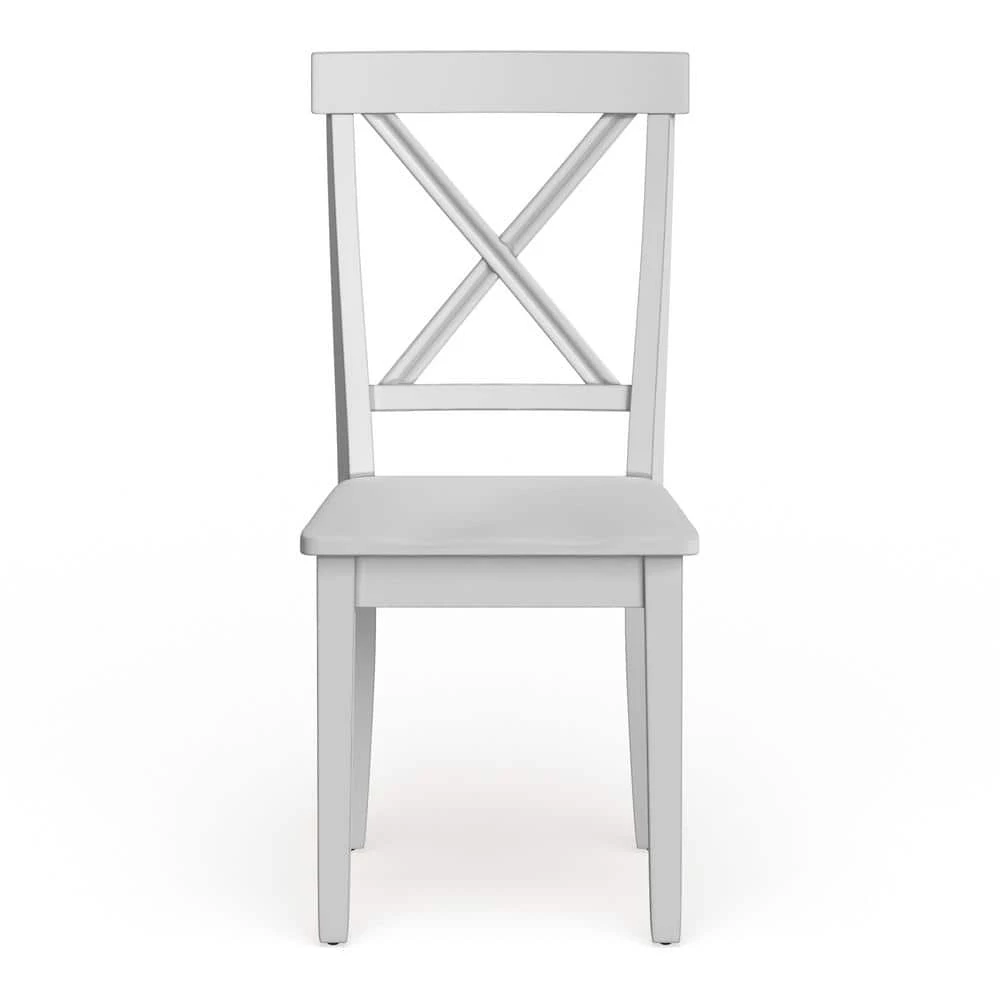Tatine White Wood Dining Side Chair (Set of 2) by Furniture of America 2 Tatine White Wood Dining Side Chair (Set of 2) by Furniture of America - Image 2
