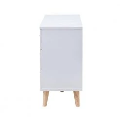 Fort Ordan III 6-Drawer White Dresser (29.5 in. H x 47 in. W x 15.5 in. D) by Furniture of America 11 Fort Ordan III 6-Drawer White Dresser (29.5 in. H x 47 in. W x 15.5 in. D) by Furniture of America -Furniture of America Sales Store white furniture of america dressers idi y1904c 4f 1000