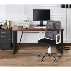 Hunter White Mesh Height Adjustable Swivel Office Chair by Furniture of America 11 Hunter White Mesh Height Adjustable Swivel Office Chair by Furniture of America -Furniture of America Sales Store white furniture of america ergonomic chairs fgi fc18024 31 1000