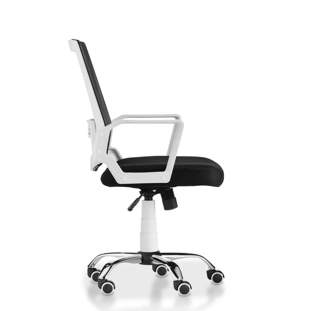Hunter White Mesh Height Adjustable Swivel Office Chair by Furniture of America 3 Hunter White Mesh Height Adjustable Swivel Office Chair by Furniture of America - Image 3