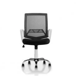 Hunter White Mesh Height Adjustable Swivel Office Chair by Furniture of America