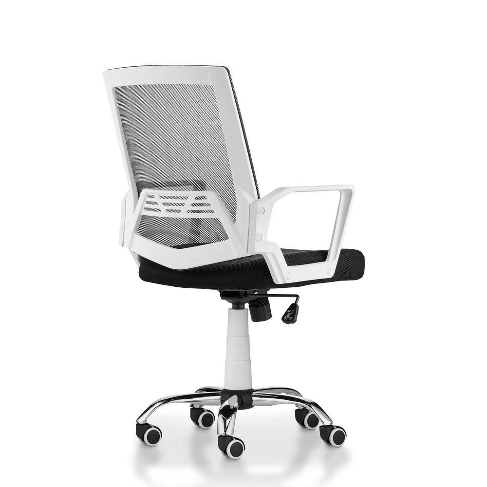 Hunter White Mesh Height Adjustable Swivel Office Chair by Furniture of America 5 Hunter White Mesh Height Adjustable Swivel Office Chair by Furniture of America - Image 5