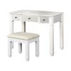 Gabbina 2-Piece White Vanity Set by Furniture of America