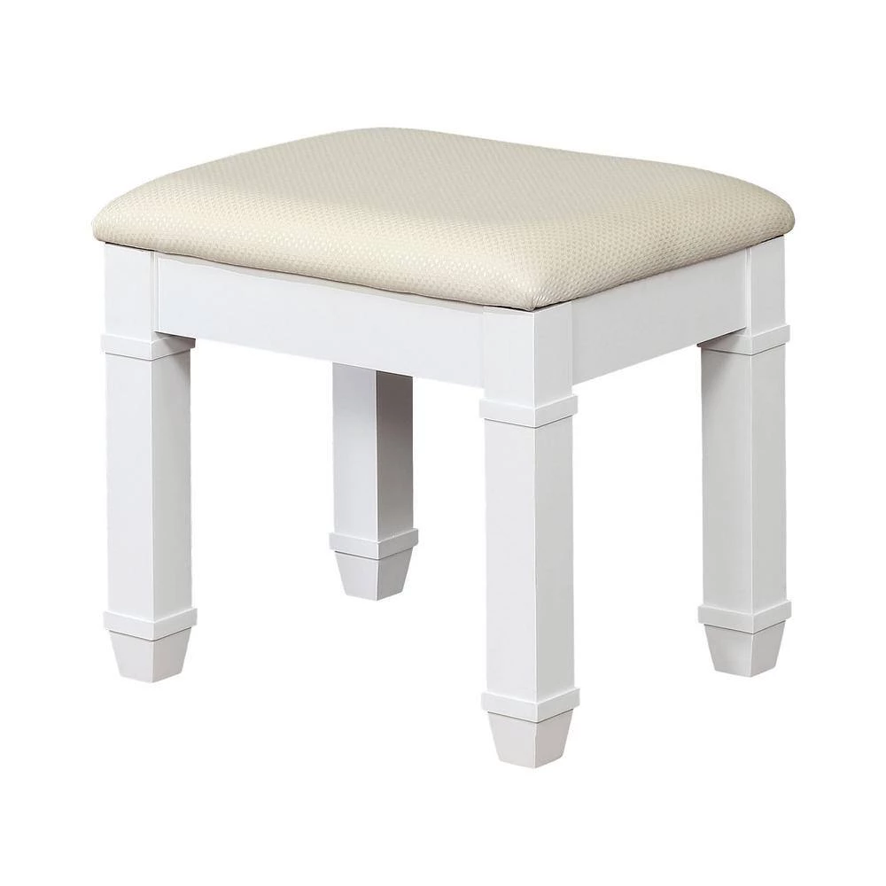 Gabbina 2-Piece White Vanity Set by Furniture of America 6 Gabbina 2-Piece White Vanity Set by Furniture of America - Image 6